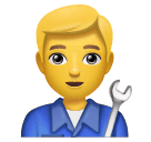 man mechanic as rendered by Huawei