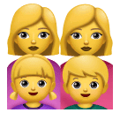 family: woman, woman, girl, boy as rendered by Huawei