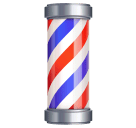 barber pole as rendered by Huawei