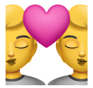kiss as rendered by Huawei