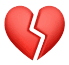 cuore infranto as rendered by Huawei