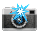 Camera with Flash as drawn by Huawei in Harmony OS 5.0