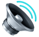 speaker high volume as rendered by Huawei
