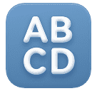input latin uppercase as rendered by Huawei