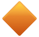 large orange diamond as rendered by Huawei