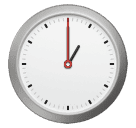 one o’clock as rendered by Huawei