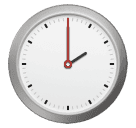 two o’clock as rendered by Huawei