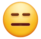 Expressionless Face as drawn by Huawei in Harmony OS 5.0