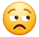 faccina contrariata as rendered by Huawei