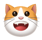gatto che sorride as rendered by Huawei
