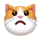schmollende Katze as rendered by Huawei