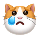 Gatto Che Piange as drawn by Huawei in Harmony OS 5.0