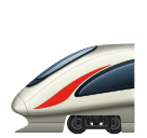 high-speed train as rendered by Huawei