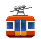 mountain cableway as rendered by Huawei