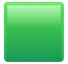 green square as rendered by Huawei