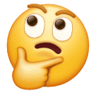 Thinking Face as drawn by Huawei in Harmony OS 5.0
