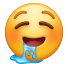 Drooling Face as drawn by Huawei in Harmony OS 5.0