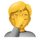 person facepalming as rendered by Huawei