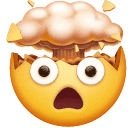 exploding head as rendered by Huawei