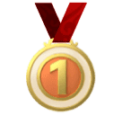 1st place medal as rendered by Huawei