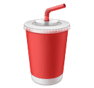 cup with straw as rendered by Huawei