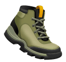 hiking boot as rendered by Huawei