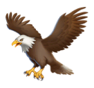 eagle as rendered by Huawei