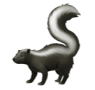skunk as rendered by Huawei