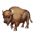 Bison as drawn by Huawei in Harmony OS 5.0