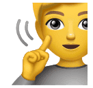 deaf person as rendered by Huawei