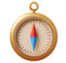 compass as rendered by Huawei
