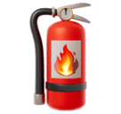 fire extinguisher as rendered by Huawei