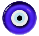 nazar amulet as rendered by Huawei