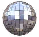 mirror ball as rendered by Huawei