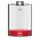 low battery as rendered by Huawei