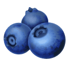 blueberries as rendered by Huawei