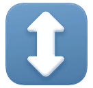 Up-Down Arrow as drawn by Huawei in Harmony OS 5.0