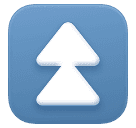 fast up button as rendered by Huawei