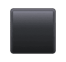 black medium square as rendered by Huawei