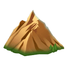 Mountain as drawn by Huawei in Harmony OS 5.0