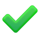 Check Mark as drawn by Huawei in Harmony OS 5.0