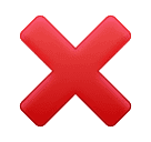 Cross Mark as drawn by Huawei in Harmony OS 5.0