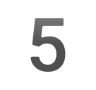 Digit Five as rendered by Huawei
