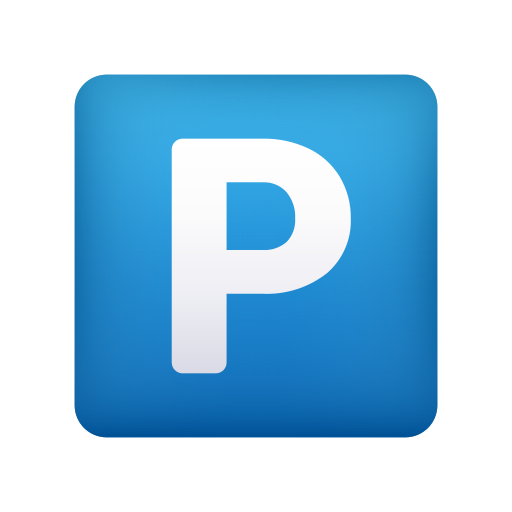P button as rendered by Icons8