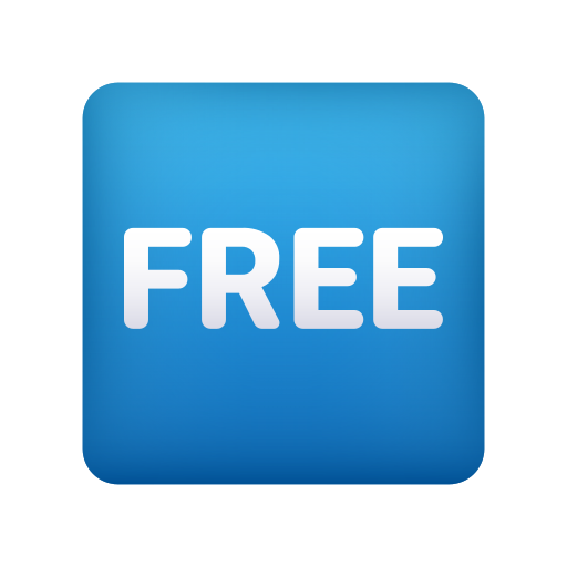 FREE button as rendered by Icons8
