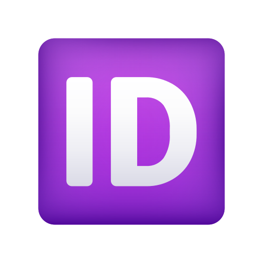 ID button as rendered by Icons8