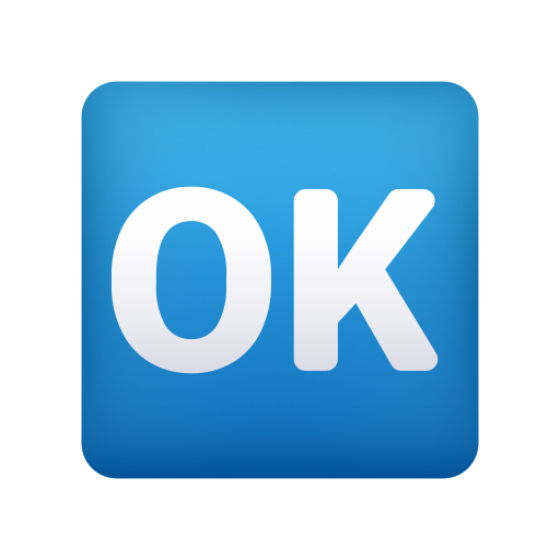 OK Button as drawn by Icons8 in 14.0