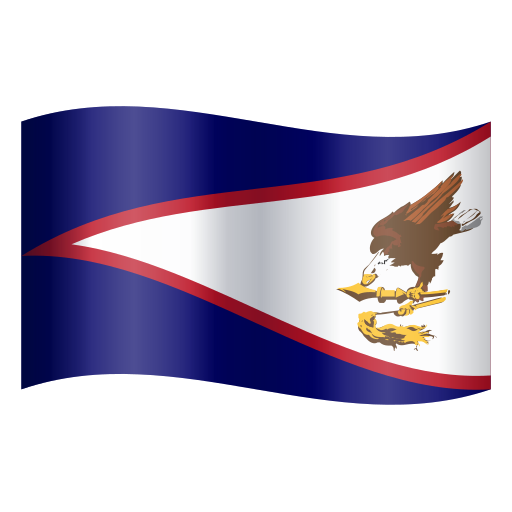 flag: American Samoa as rendered by Icons8