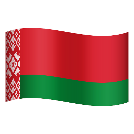 flag: Belarus as rendered by Icons8
