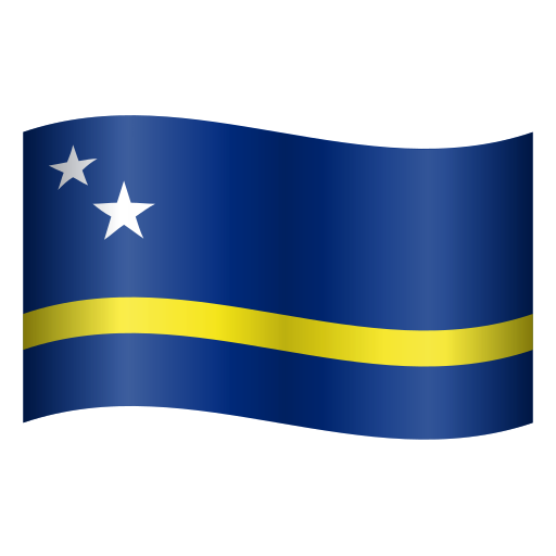 flag: Curaçao as rendered by Icons8